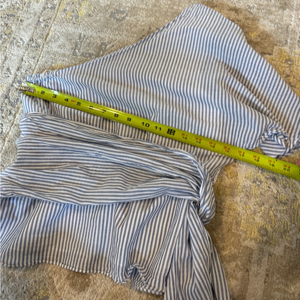 1 State Off The Shoulder Striped Top - Picture 7 of 9